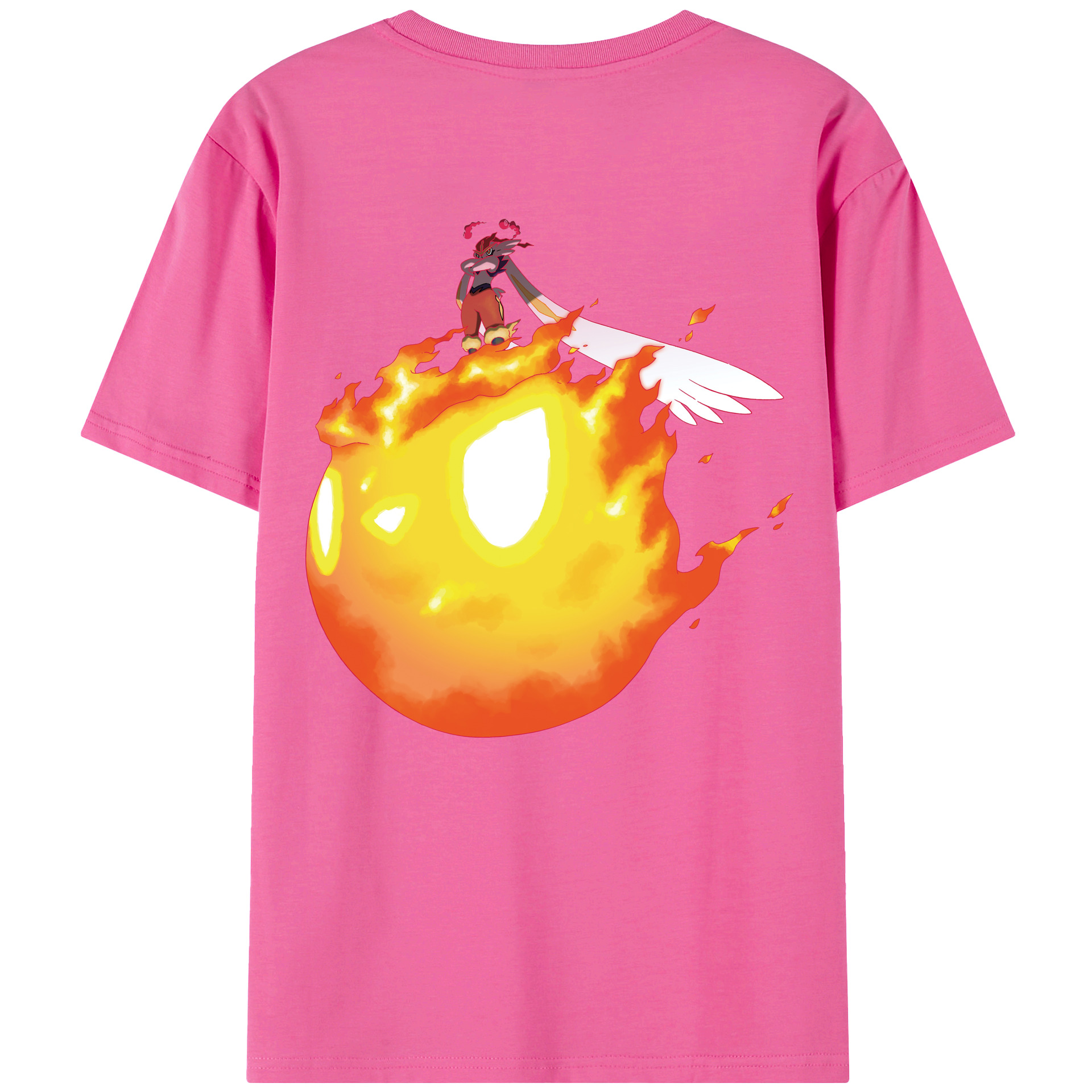 （画像用） ポケットモンスター Pokémon レディース半袖Tシャツ(バックプリント)